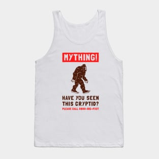 Mything! Have You Seen This Cryptid? Tank Top